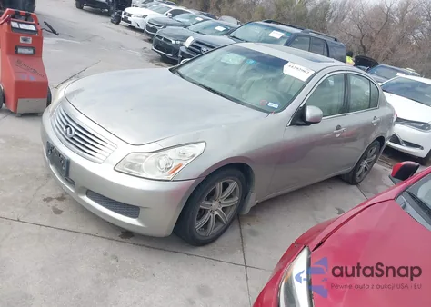 2008 Infiniti G35X из США, поврежденный, VIN JNKBV61F38M279544